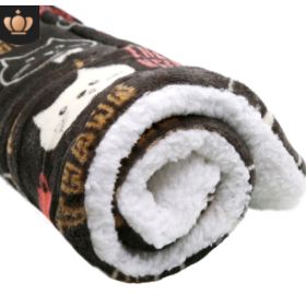 Dog Pet Mat (Option: Cute cat-L70x55)