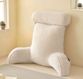 Sofa Bed Head Reading pillow, 85*60cm, 5 colors (Color: White)